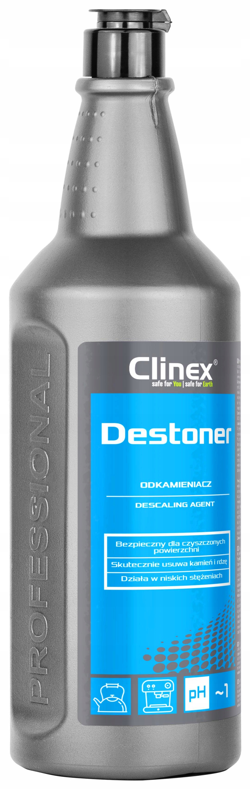 

Clinex Destoner Odkamieniacz Koncentrat 1L
