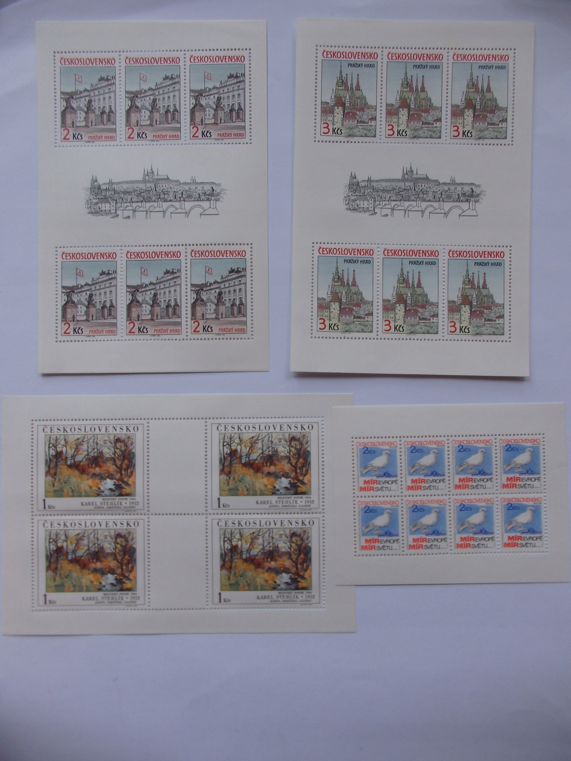 Czechosłowacja, Zestaw bloków, B9106