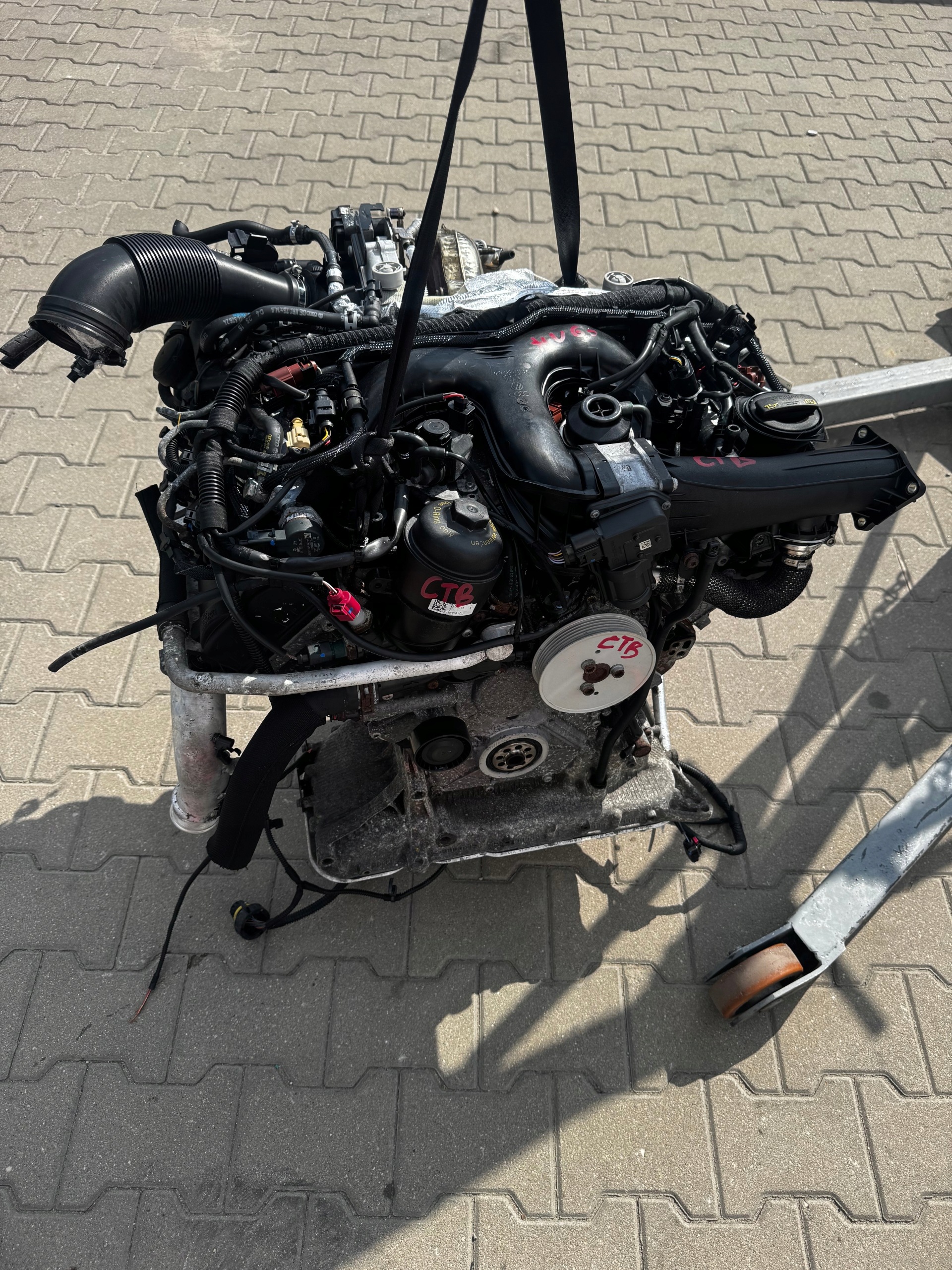 engine complete AUDI 3,0 TDI CTB 160TYS KM
