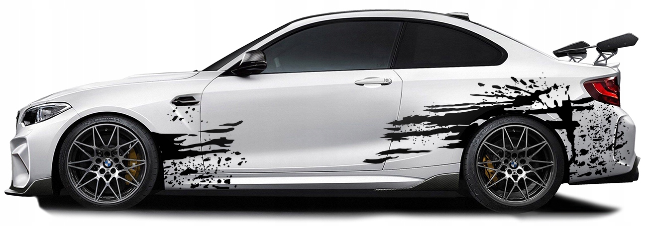 NAKLEJKI na Auto MOTYW MALOWANY KLEKSY 45x450cm Producent code MG430