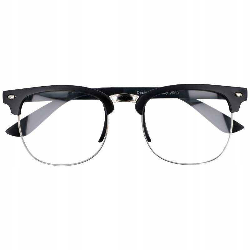 

Okulary Zerówki nerdy Kujonki vintage