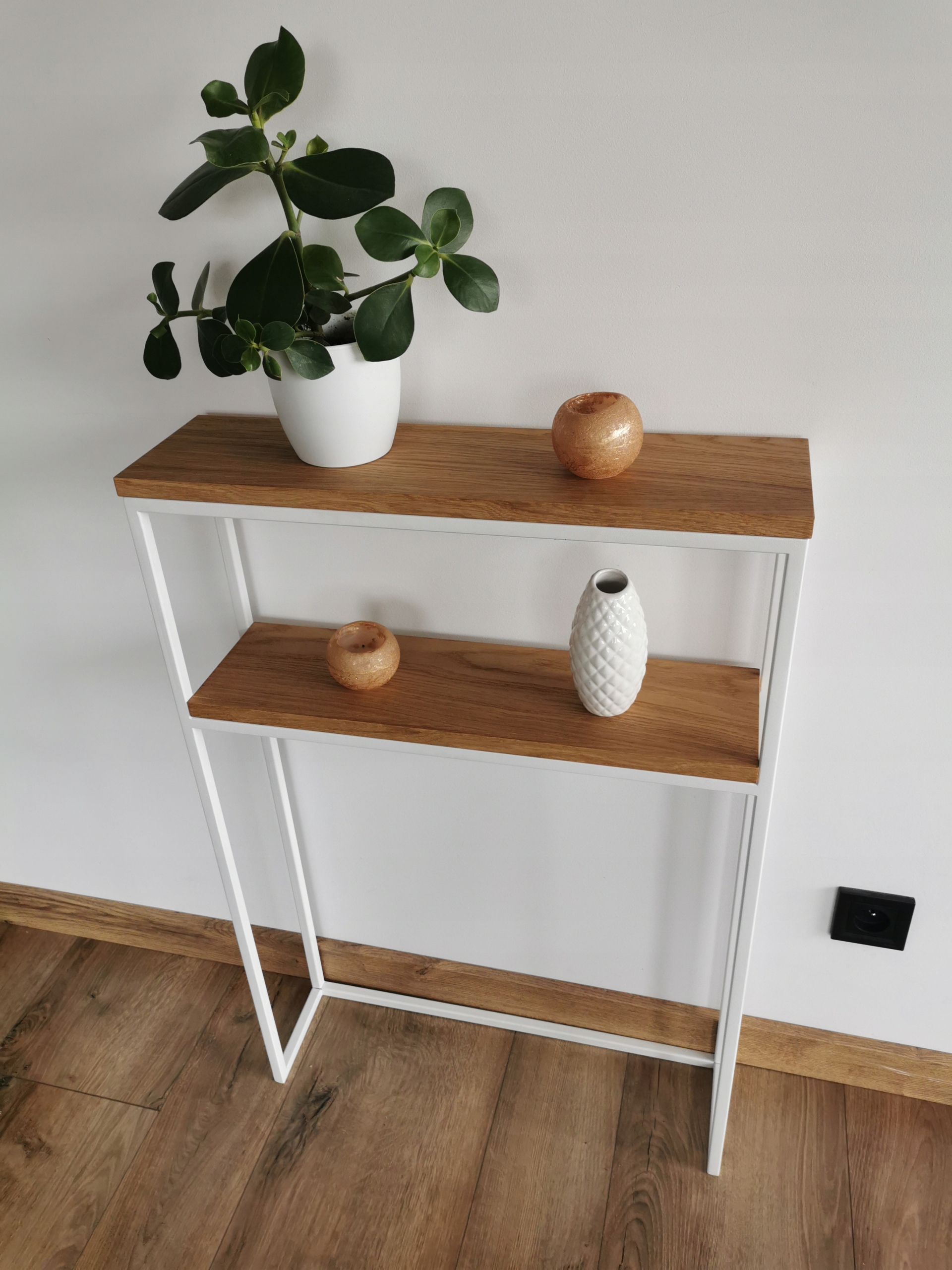 Konsola w stylu industrialnym szer:60cm BIAŁA Marka inna