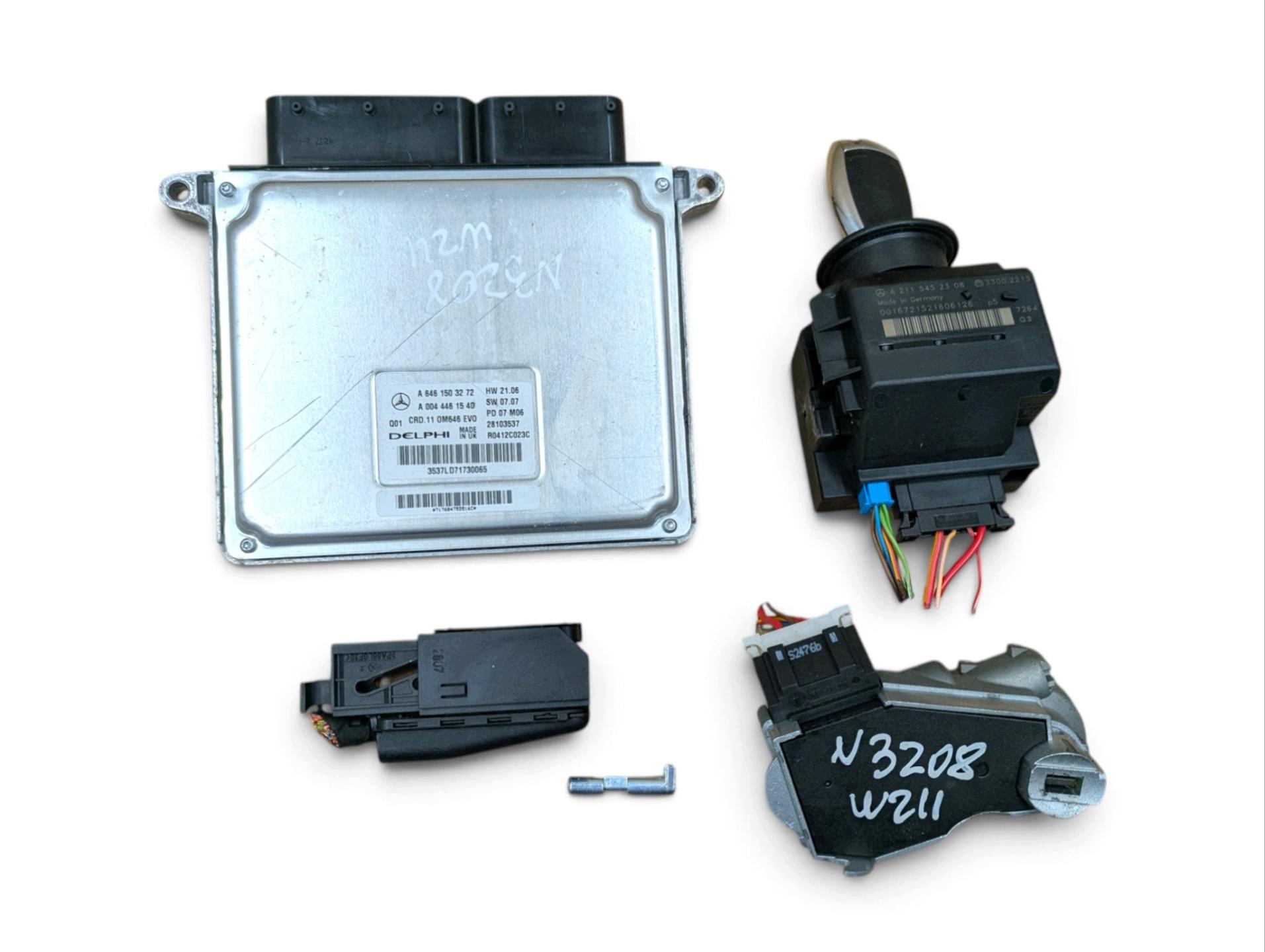 satz start Mercedes-Benz E W211 facelift 2008 A6461503272