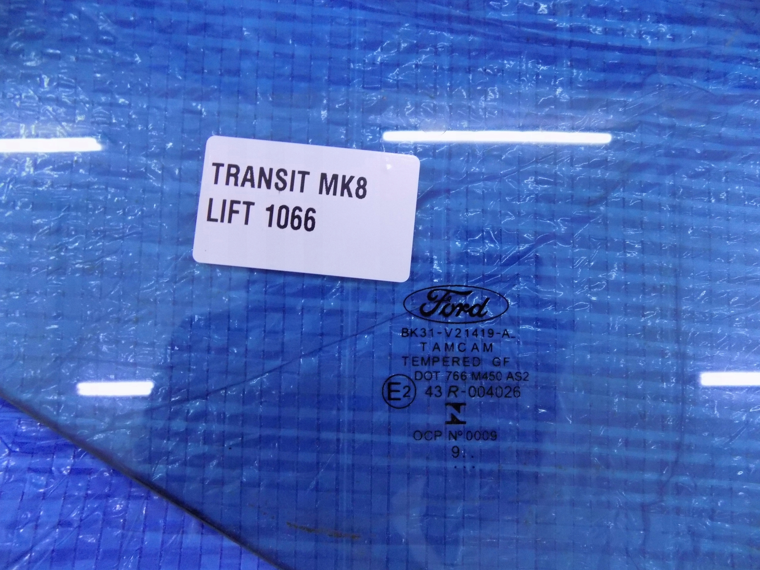 window door left front left front FORD TRANSIT MK8 2019R