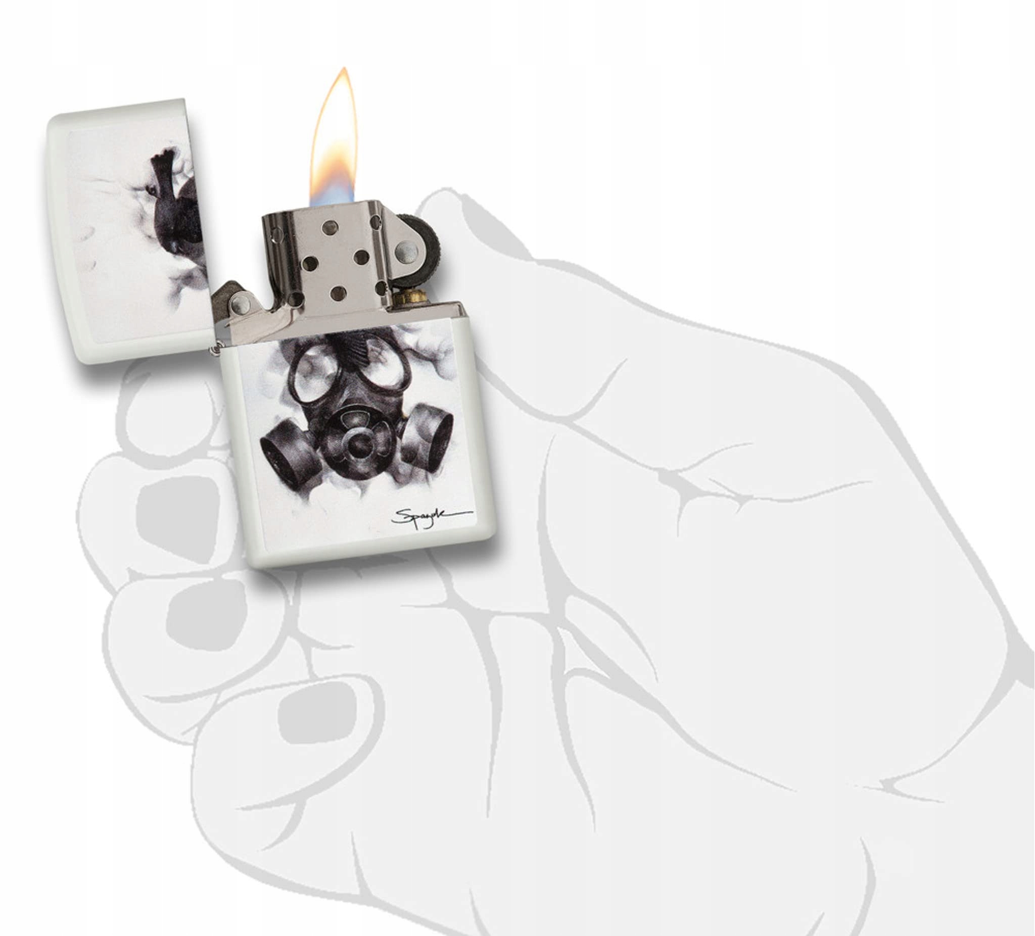 Zippo Spazuk maska gazowa dla dorosłych, normalna Rodzaj zapalniczka żarowa