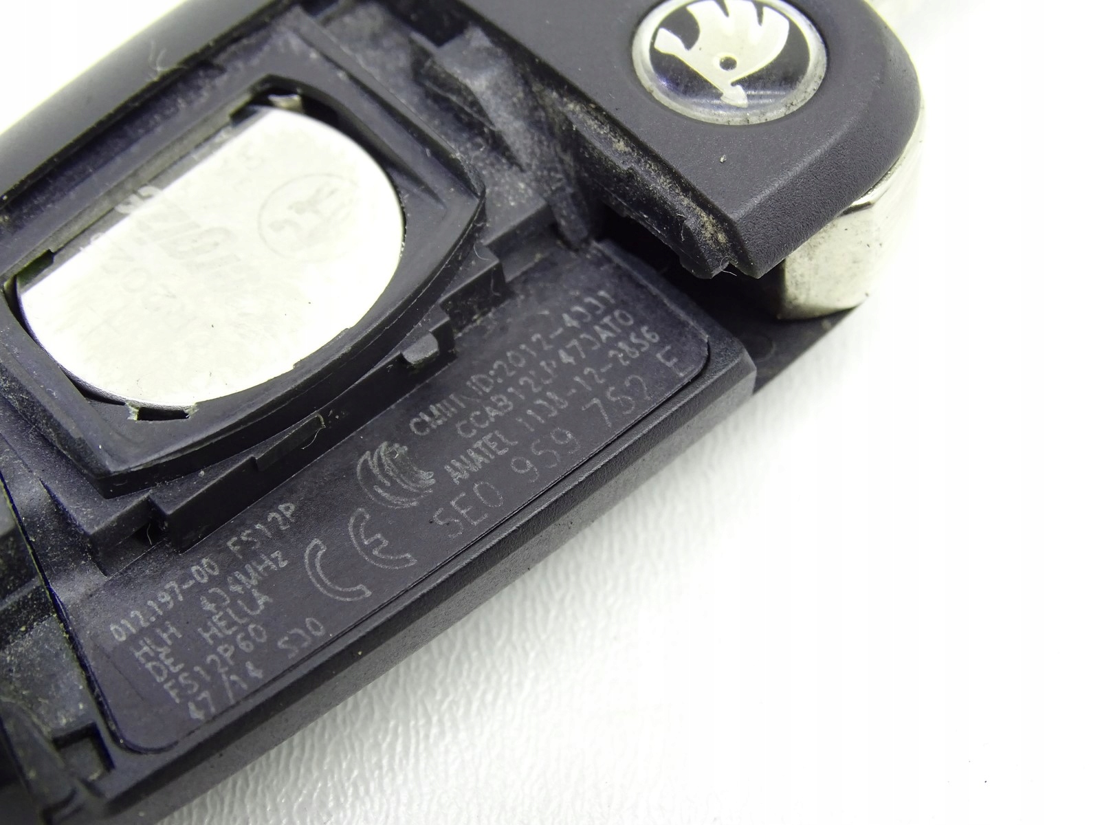 PILOT key KEYLESS MQB 434 MHz SKODA OCTAVIA III 5E0959752E