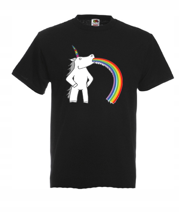 

S Koszulka Męska Unicorn Jednorożec Bądź Sobą