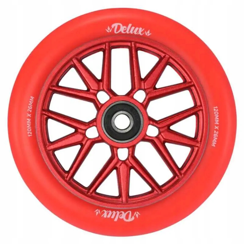 Blunt Delux 120 mm kolečko pro výkonnostní koloběžku Red