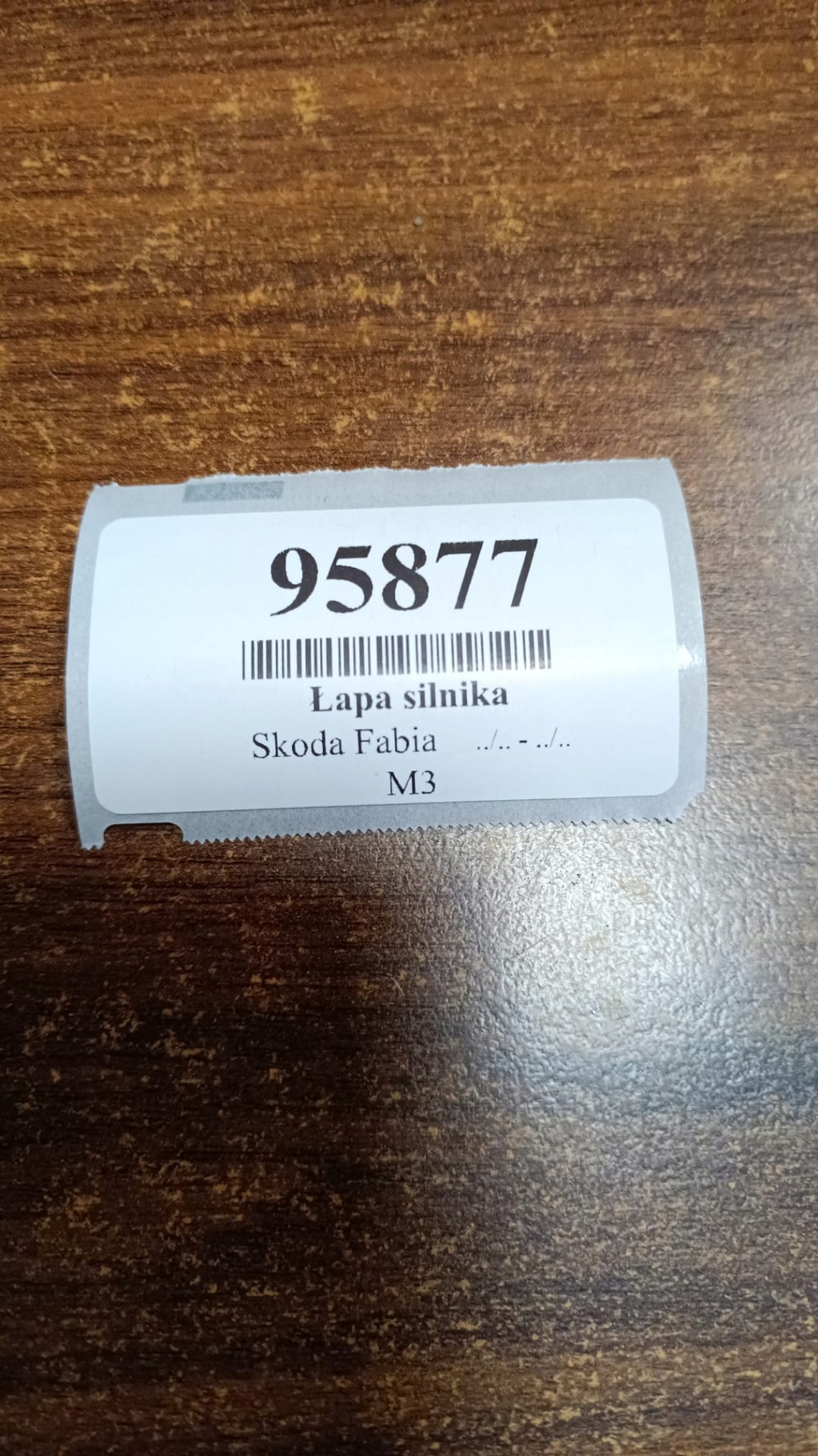 SKODA FABIA and 1.9 TDI console engine mount 038903143T