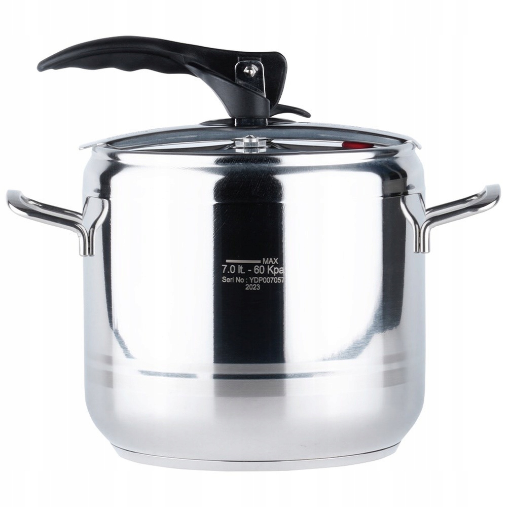 Tlakový hrniec Orion Profi oceľový hrniec tlakový, rýchle varenie 7L