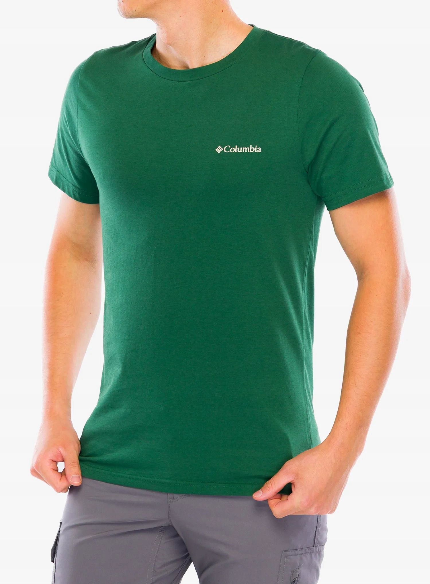 Tričko s potiskem Columbia Rapid Ridge Back Graphic Tee II rain forest