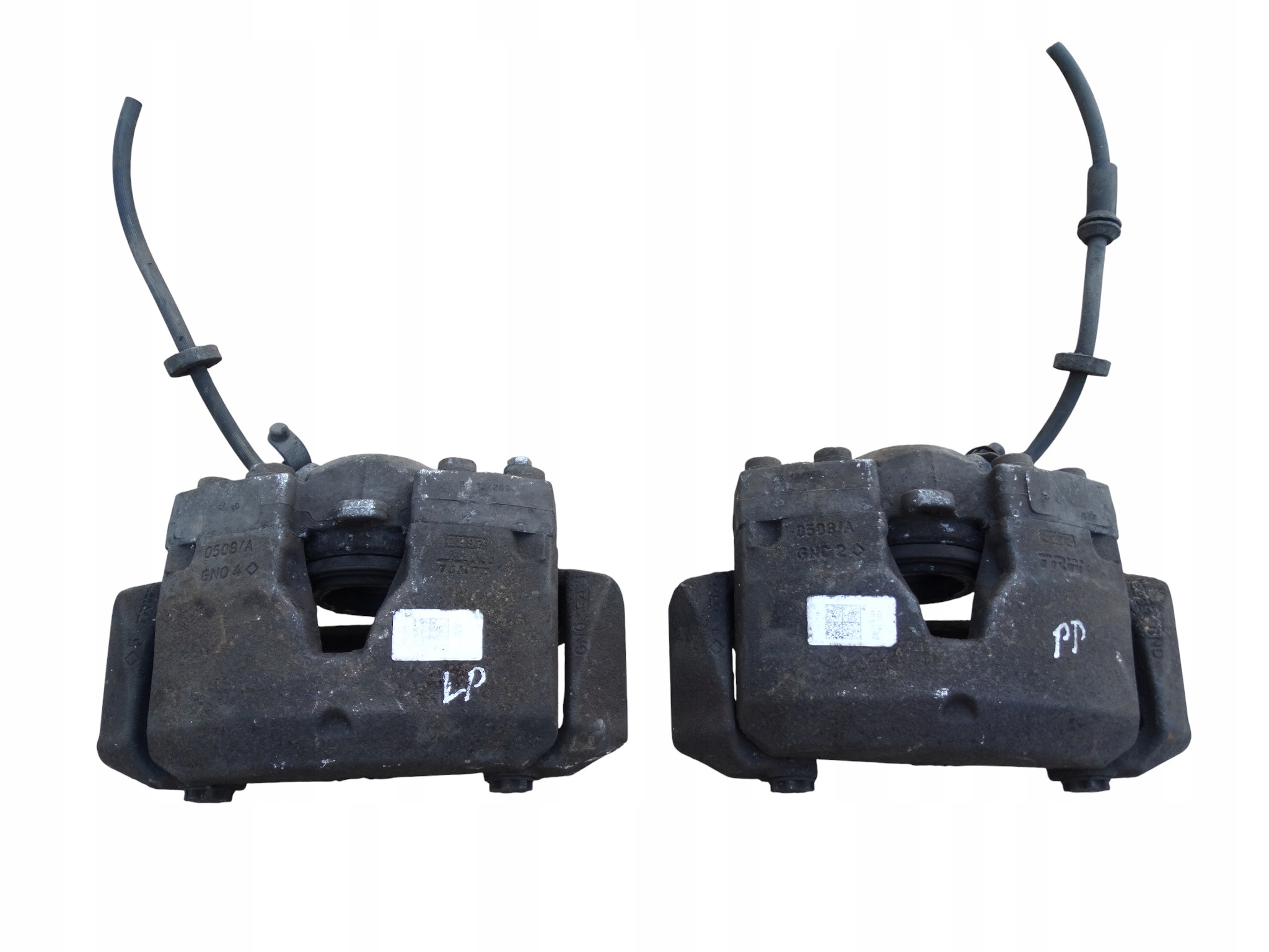 AUDI A6 C7 A7 10-18 caliper brake 320mm JARZMO left right front KOMPLET