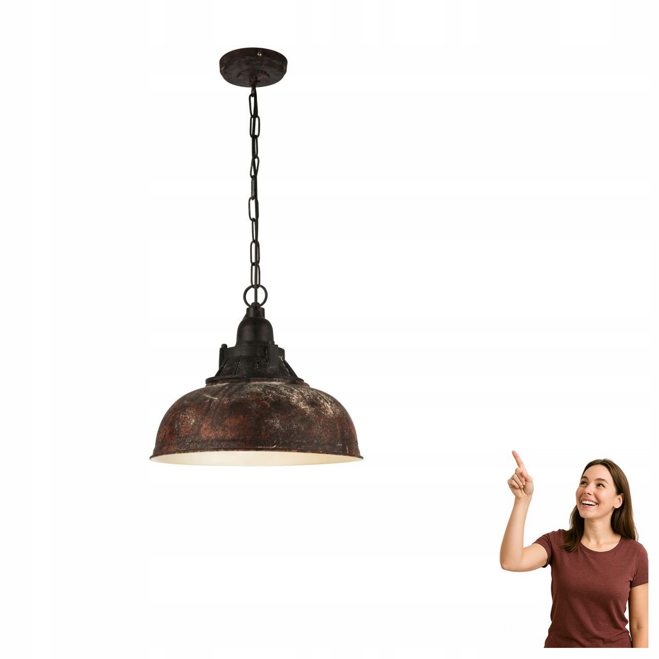 Závěsná lampa Grantham 1 49819 Eglo