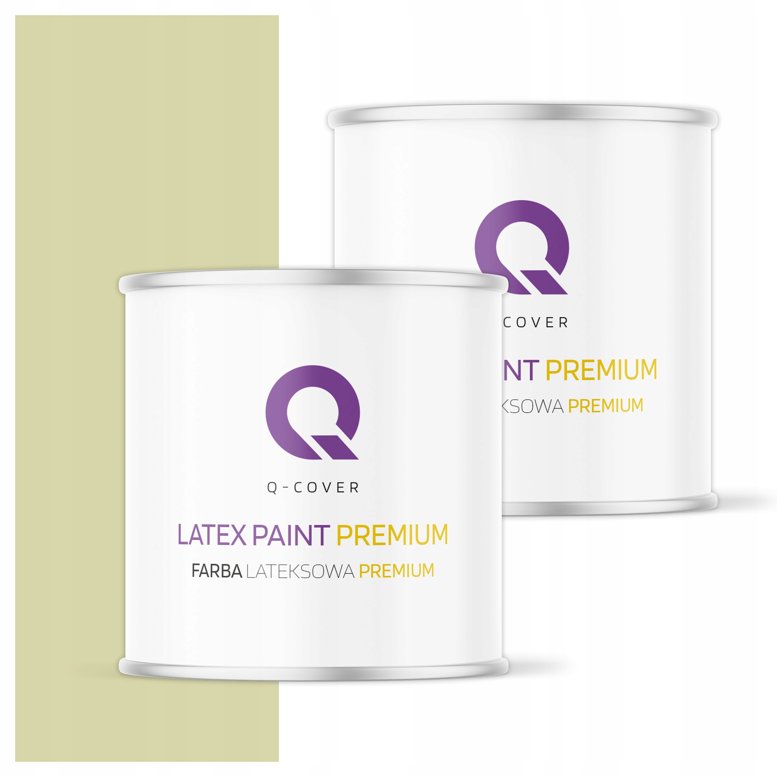 Farba odolná voči škvrnám Umývateľná na steny stropov 2L Hlboká matná hrachová svetlá