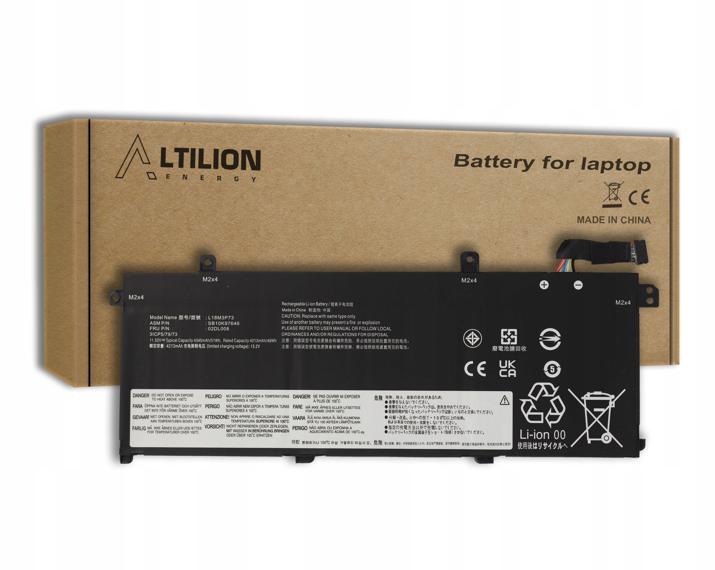 Bateria Altilion Energy L18M3P73 kompatybilna z Lenovo