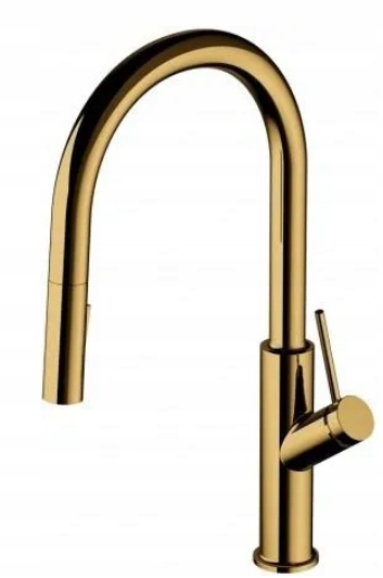 Omnires Bend Bateria kuchenna złoty BE6455GL