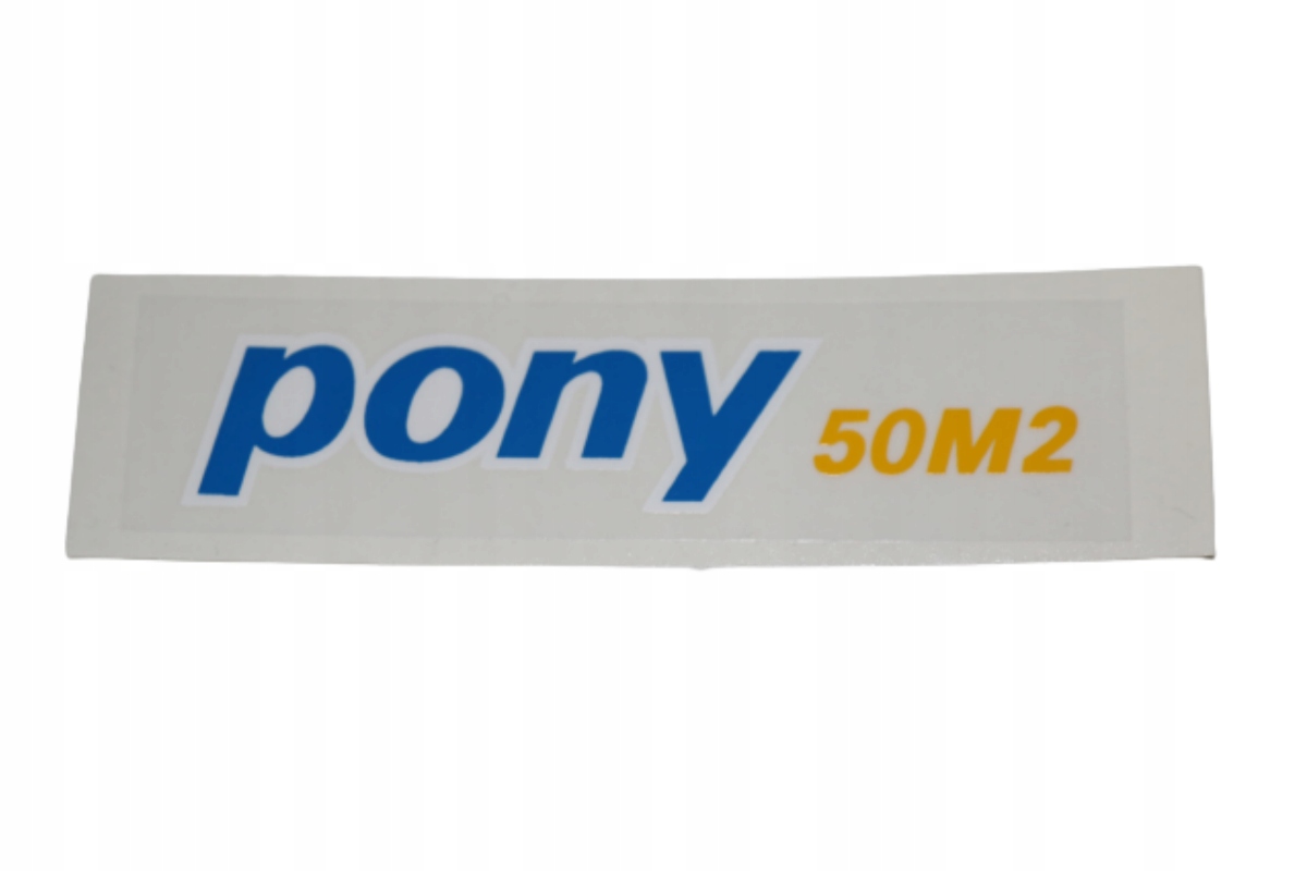 NAKLEJKA NAKLEJKI ROMET MOTORYNKA PONY 50M2 OSŁONA