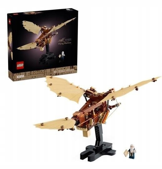 Lego(r) Icons 10363 Létající stroj Leonarda da Vina