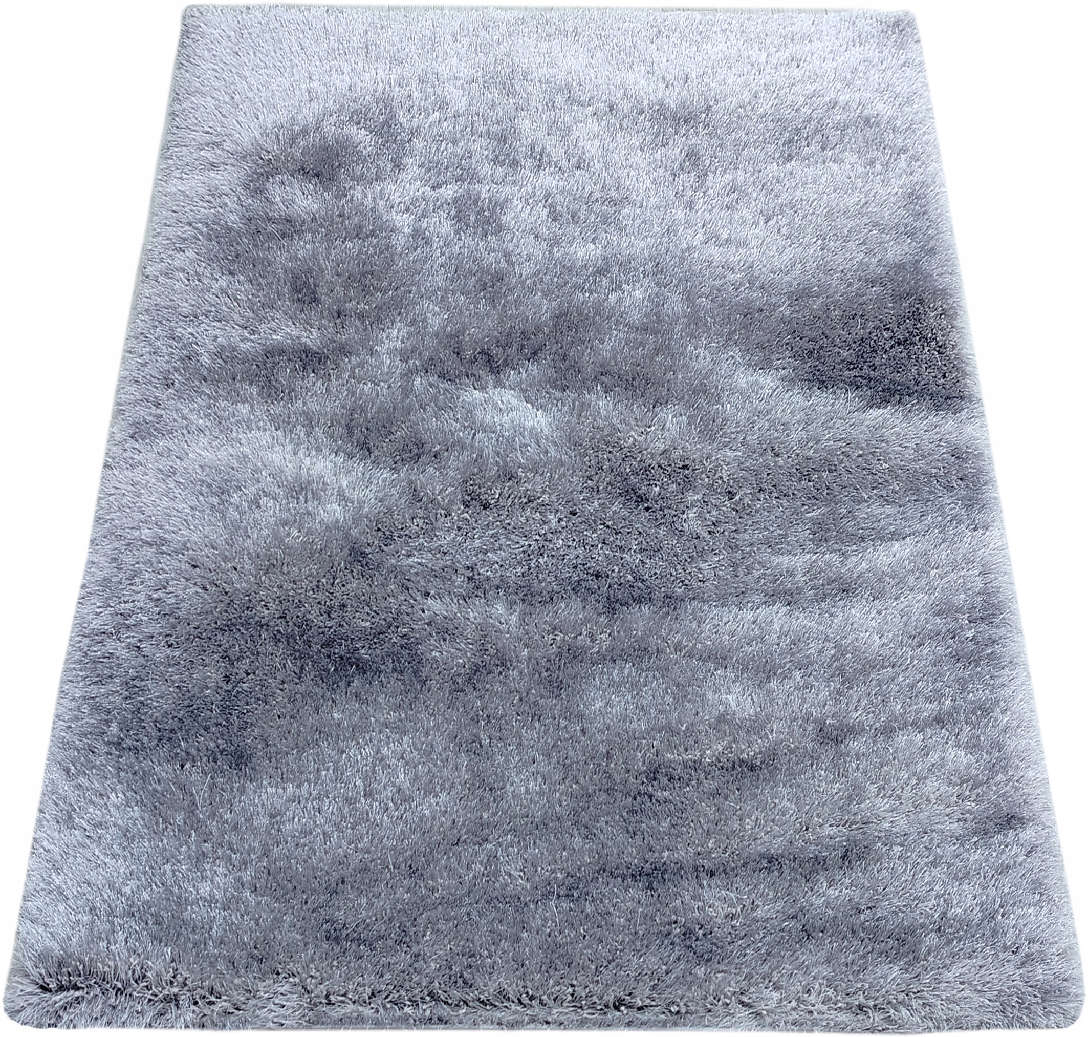 Koberec 140x190 Do Obývačky Spálne Shaggy Šedý Top