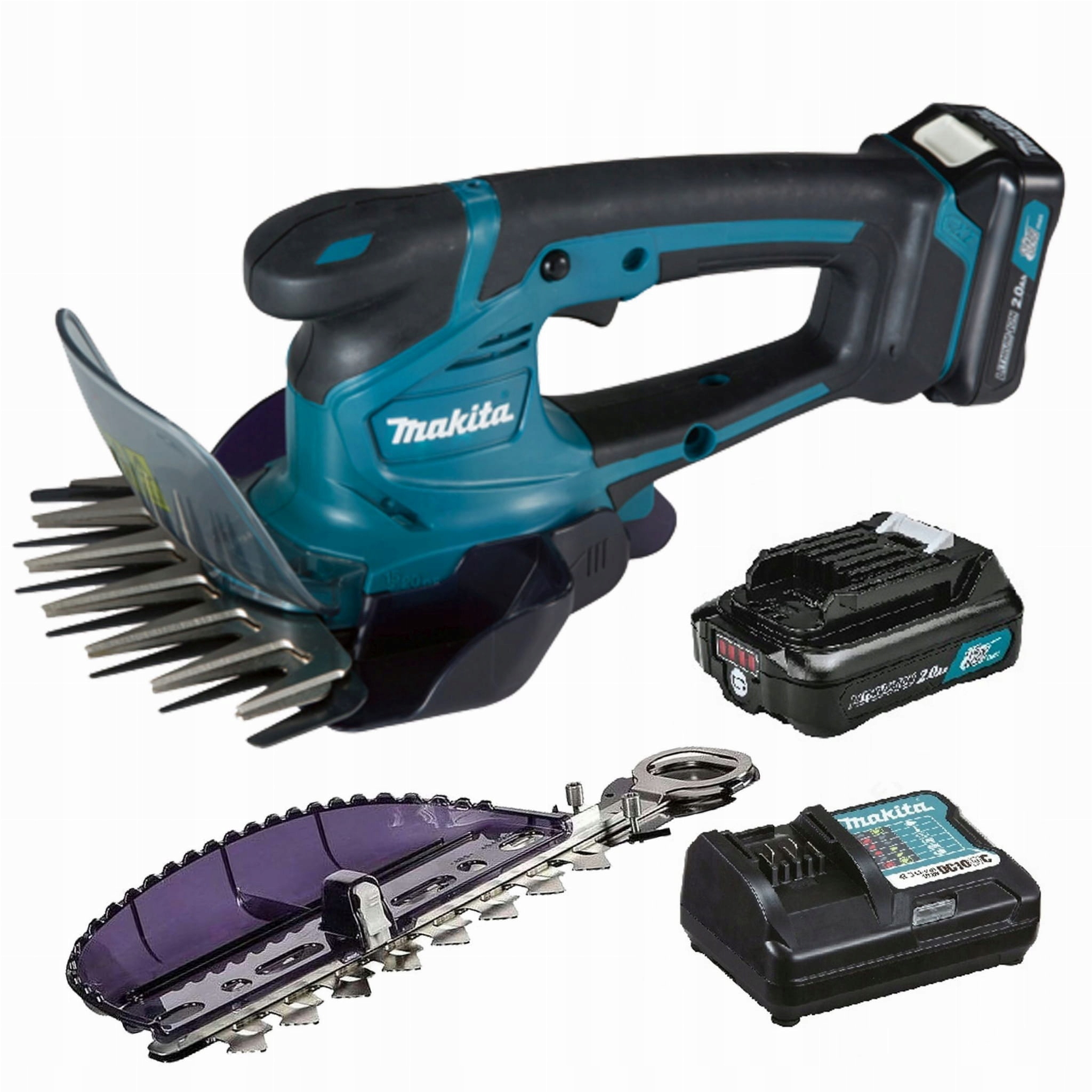 Makita UM600DWAEX Nůžky 2v1 12V 2x2Ah