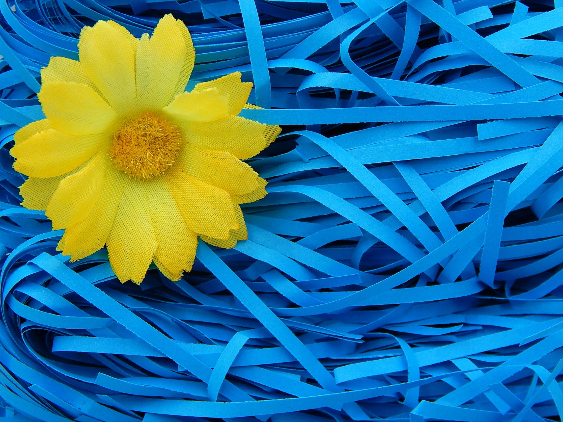 Wypełniacz Dekorac. Proste Paski 100g I. Niebieski