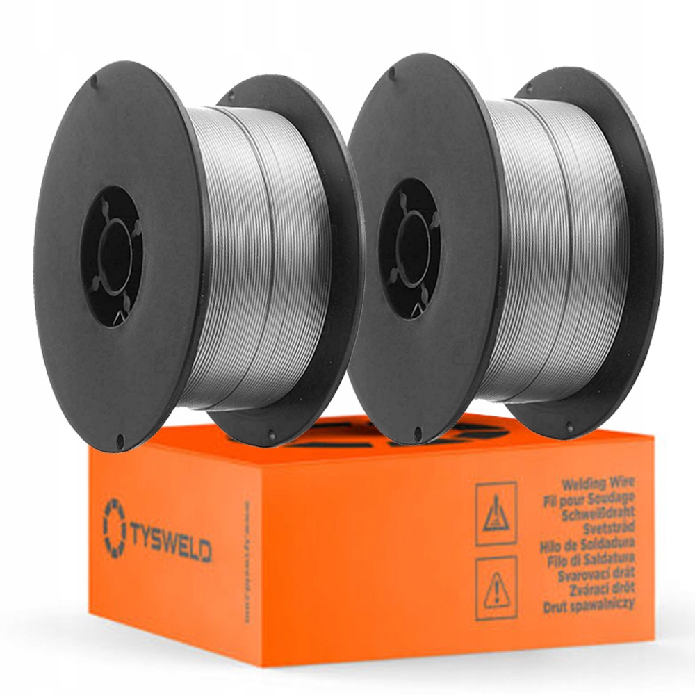 2 x Tysweld T71GS Drut Samoosłonowy 0,8mm 1kg Tysweld