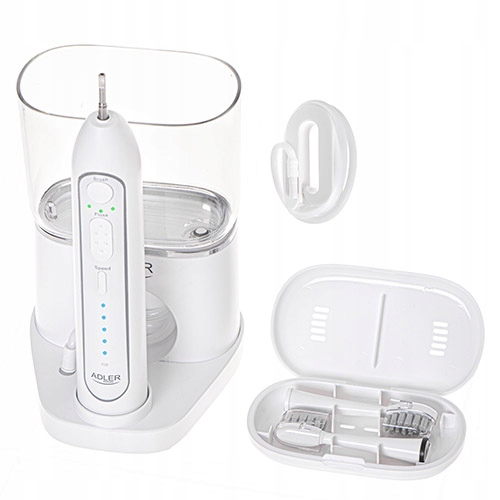 Szczoteczka soniczna z irygatorem 2w1 AD 2180 White - Komfort i Higiena