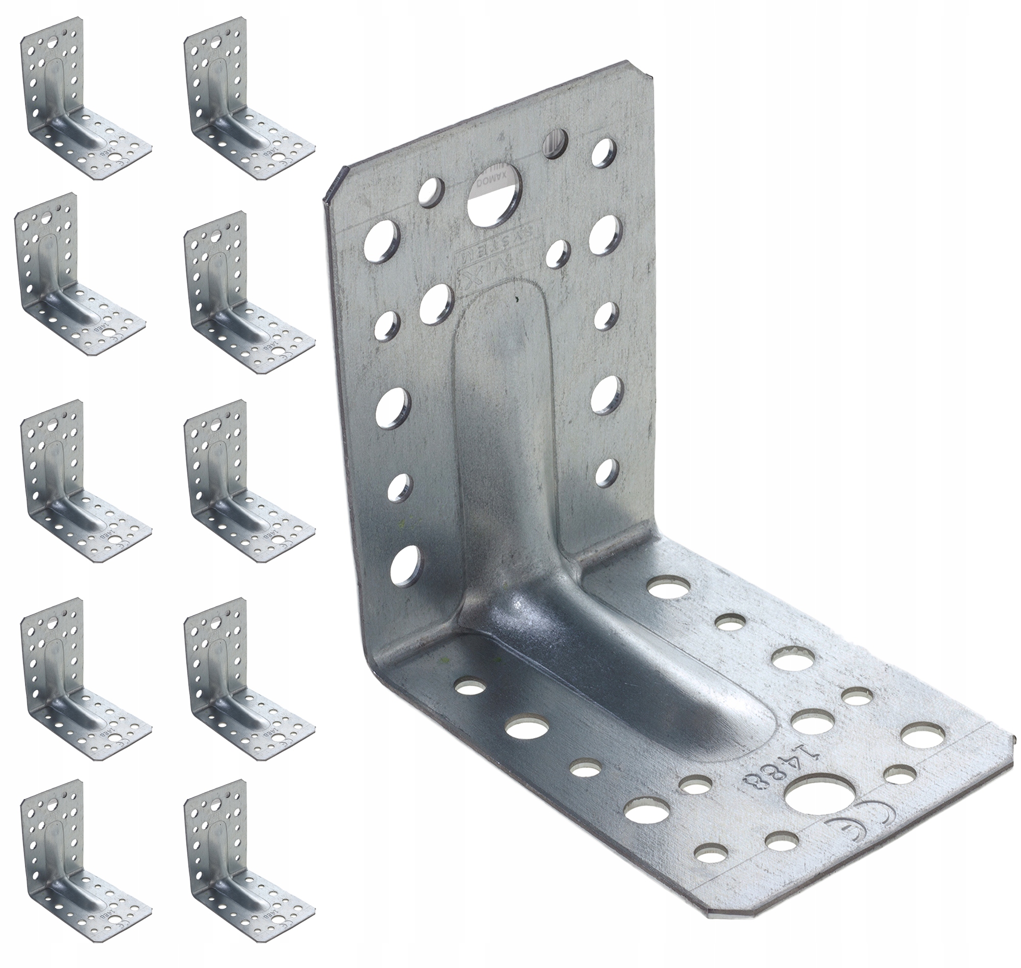 

Kątownik Ciesielski Montażowy 90x90x65 10szt 1,5mm