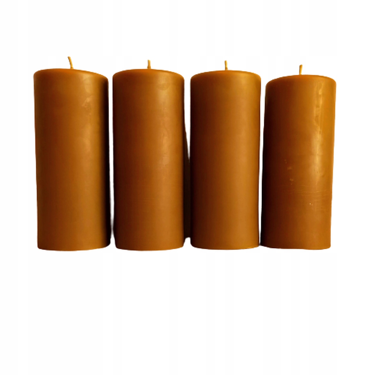 Oltářní svíčky ze včelího vosku 23 cm 4 kusy