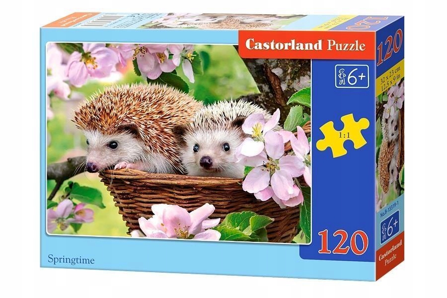 Puzzle 120 Wiosenny czas CASTOR bcd