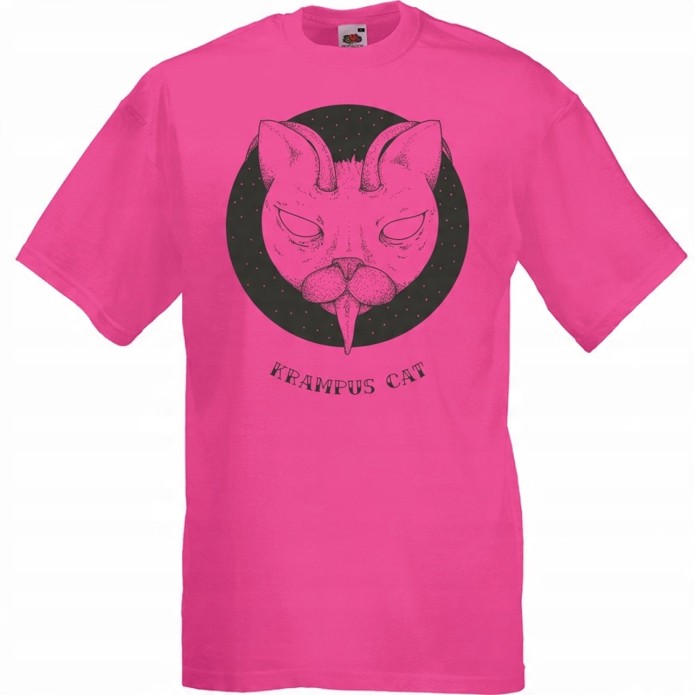 

Koszulka krampus cat kot XXL fuksja