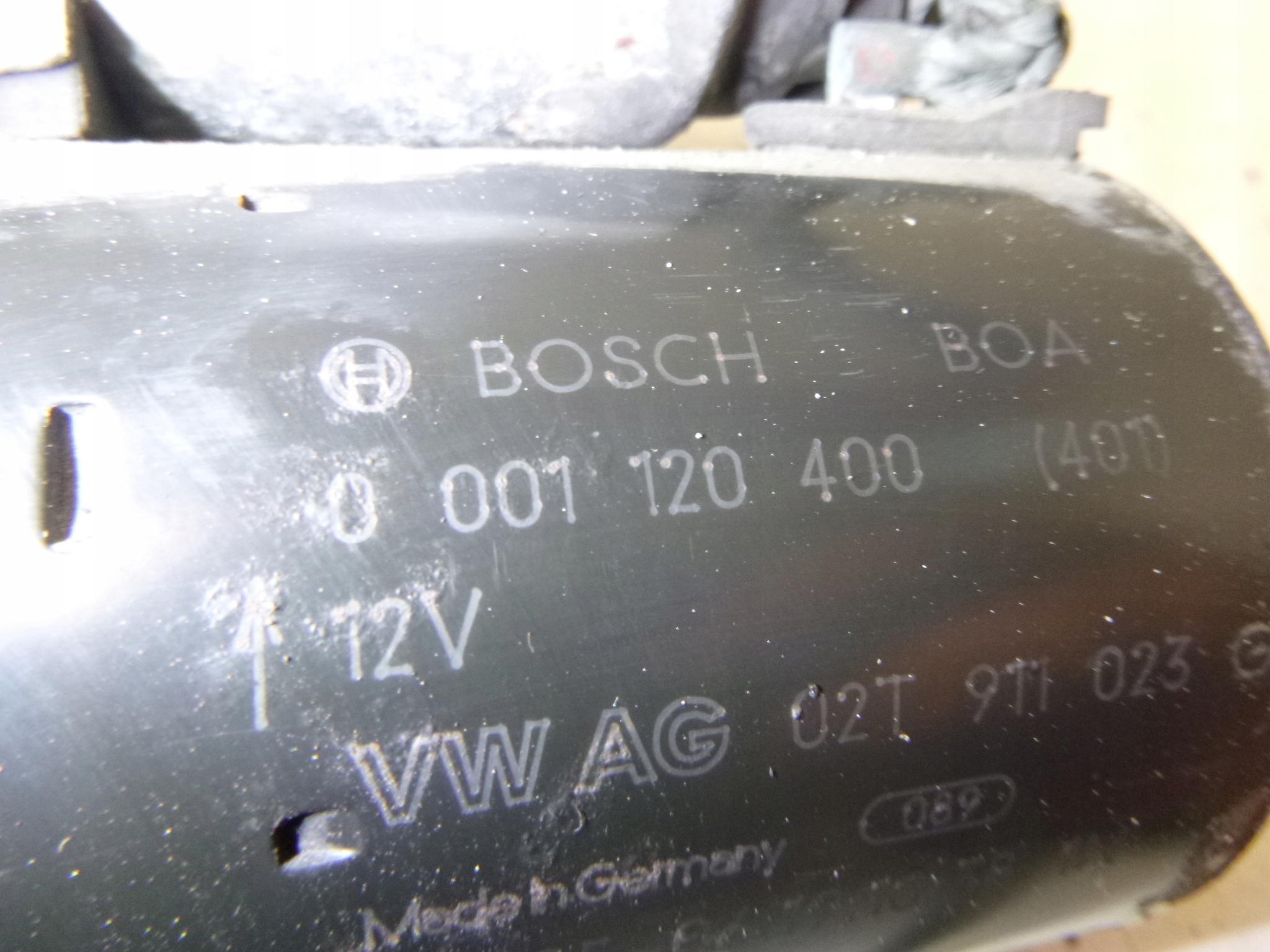 starter VW Fox 1.2 BMD 10 zebow 07r.