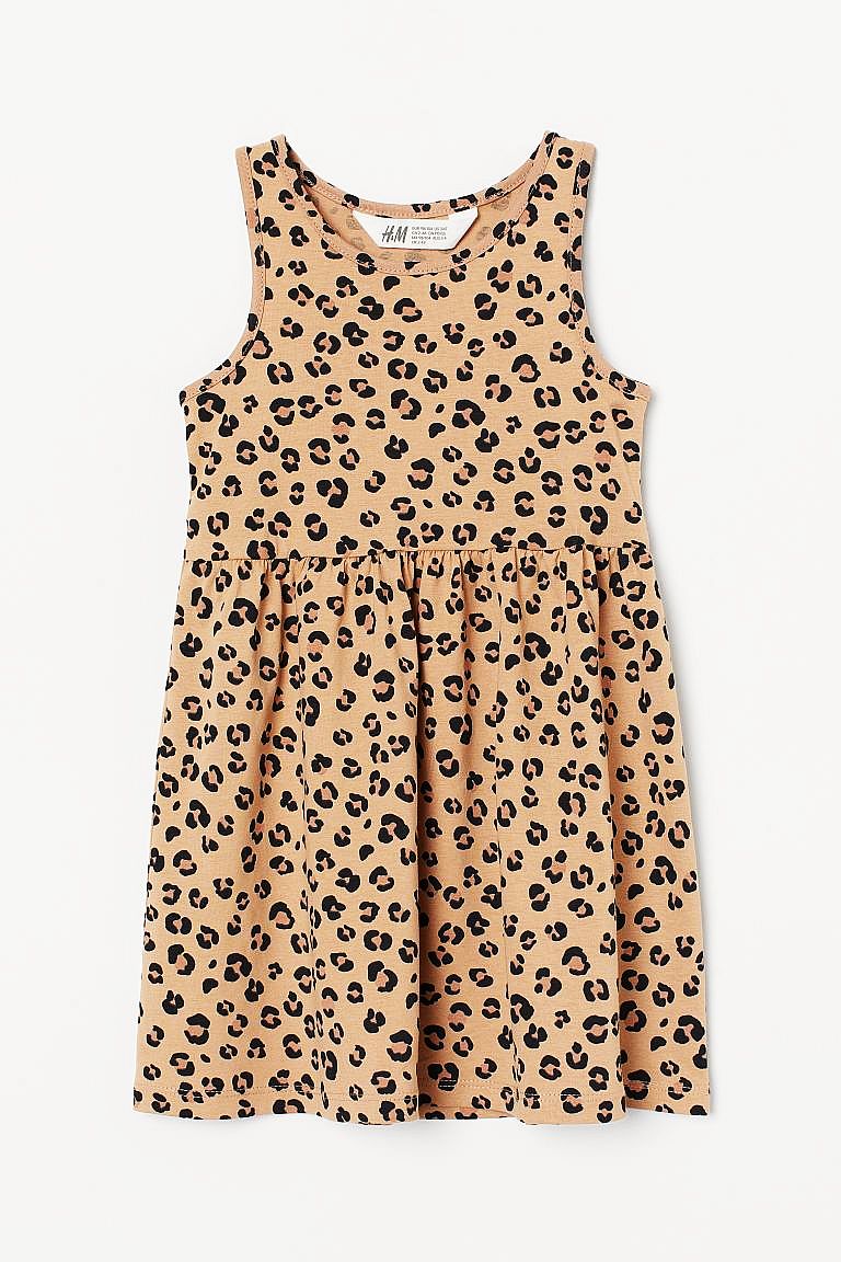 

Nowa H&m sukienka Panterka beżowa 122/128