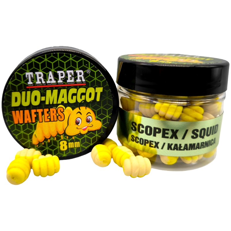 Wafters Traper Duo-Maggot Method Feeder 8mm 25g Scopex Squid Kałamarnica