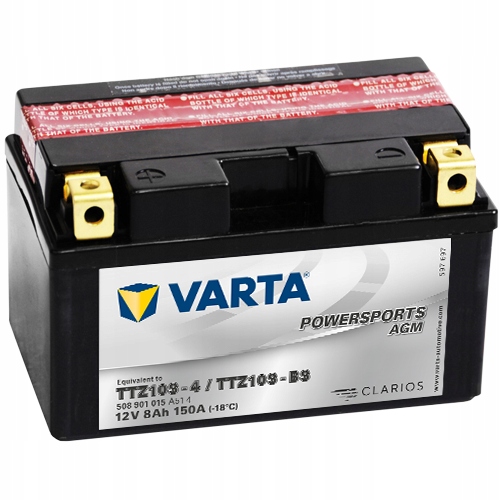 

Akumulator Varta TTZ10S-BS YTZ10S 8Ah 150A