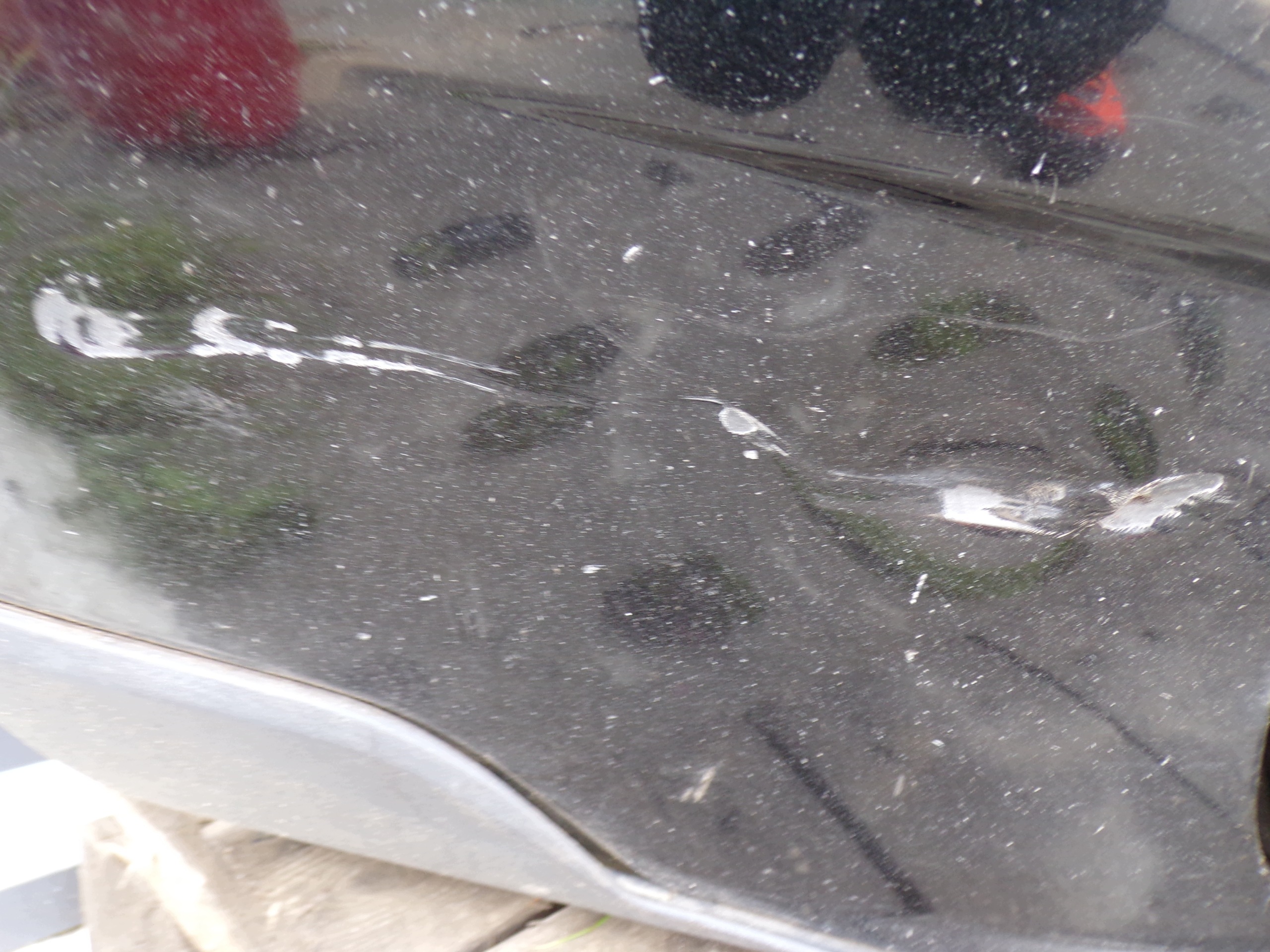 front bumper front VOLVO V50 S40 2 II washers