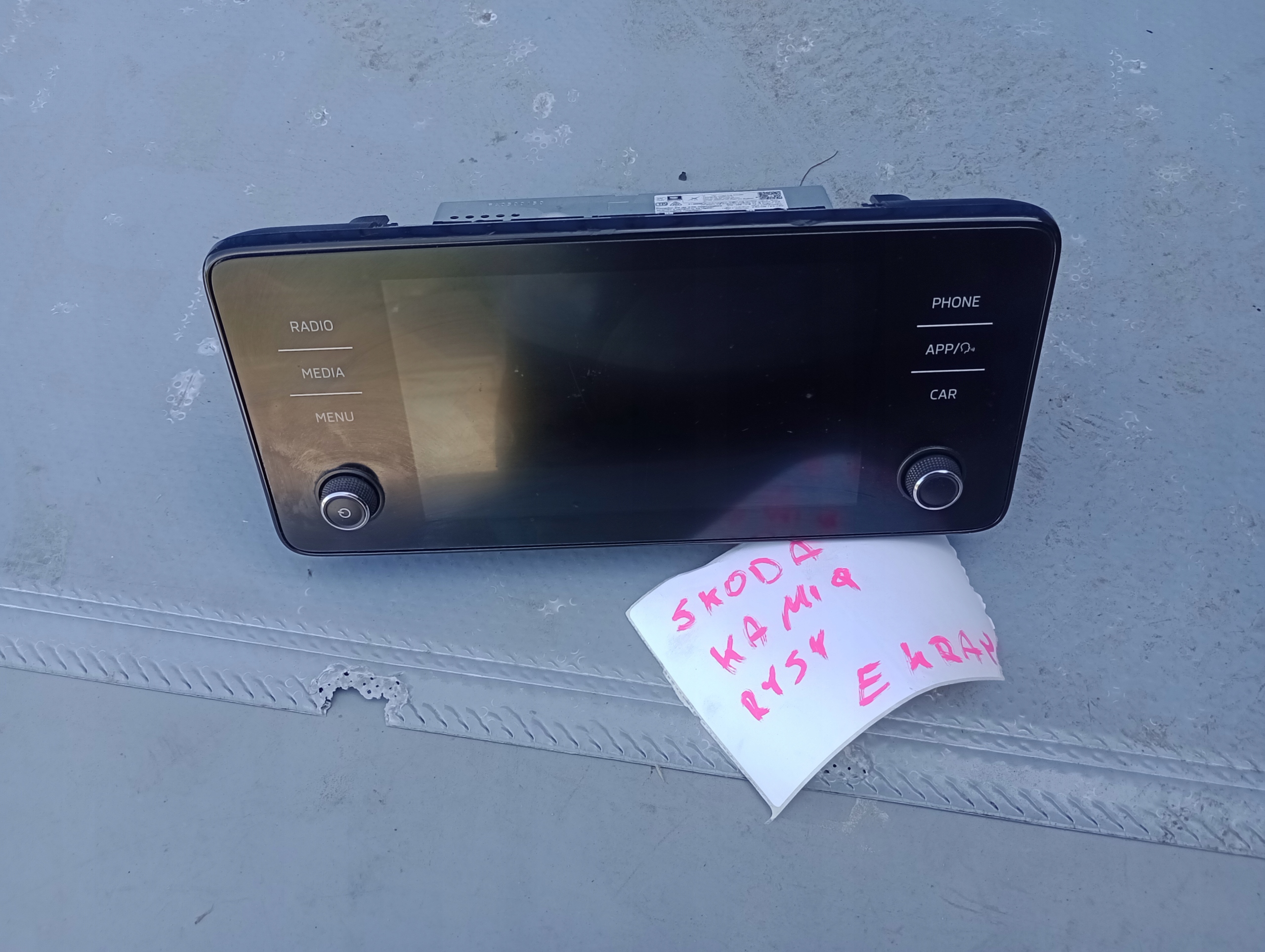 RADIO SMARTLINK MIB3 WIFI SKODA KAMIQ SCALA 654035869D za 700 zł z ...