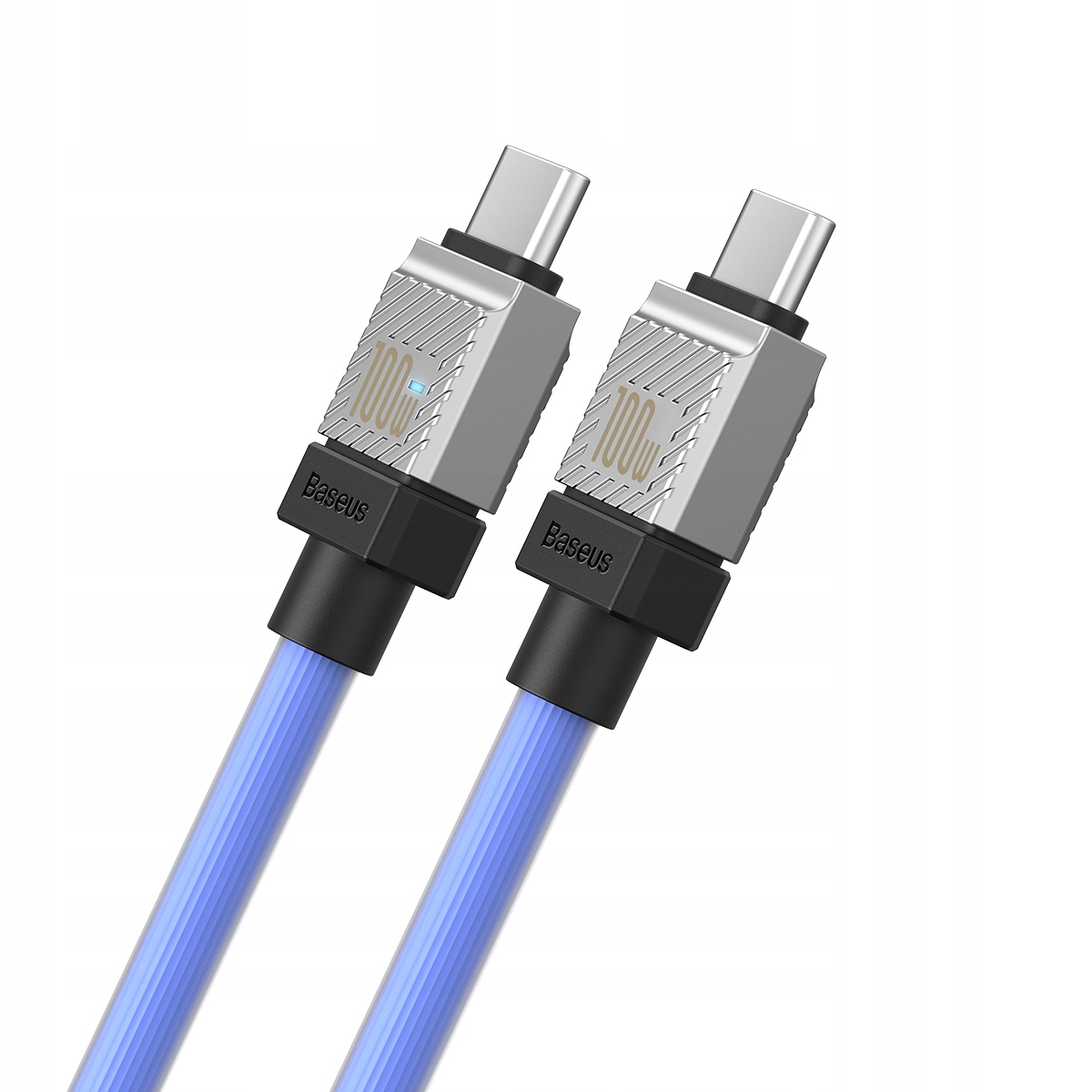 BASEUS MOCNY KABEL USB-C SZYBKIE ŁADOWANIE PRZEWÓD TYP-C PD 100W QC 5A 1M Długość przewodu 1 m