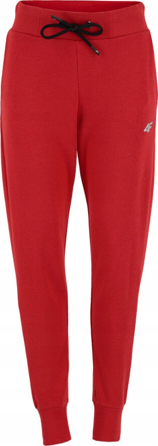 4f DAMSKIE SPODNIE DRES BAWEŁNA CZERWONE SPDD002B r. M Marka 4F