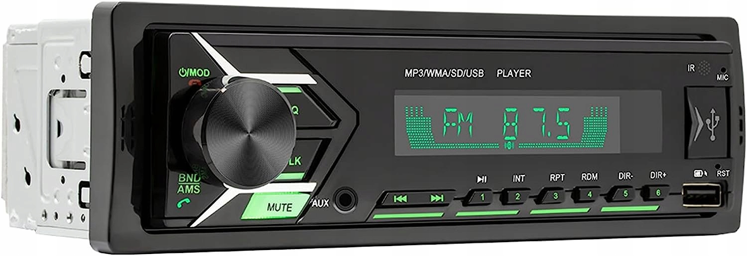 12 V Common 7 Light Pigment Light FM Radio Player