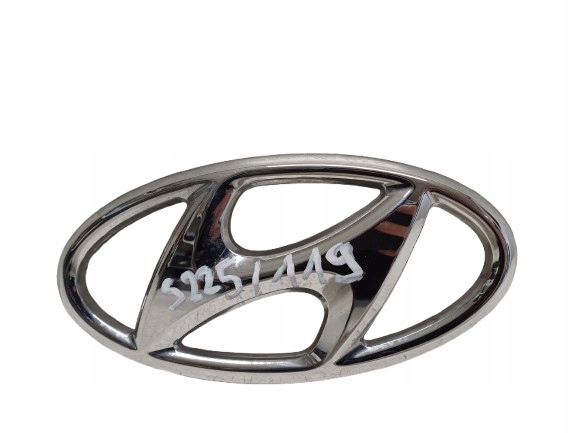 HYUNDAI KONA 1 I 17- ZNACZEK LOGO PRZÓD X86354J9000