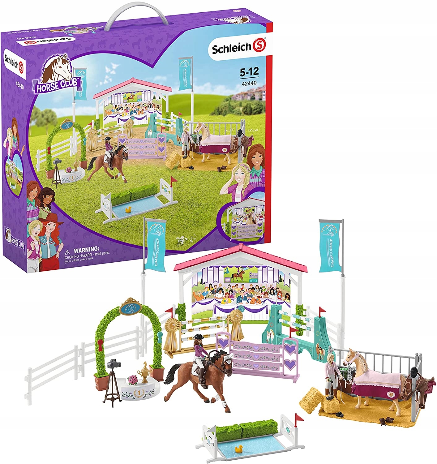 

Schleich 42440 Turniej Przyjaźni Wyścigi Konne