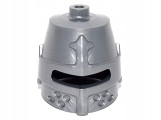 

Lego 89520 hełm rycerski castle Flat Silver 1szt N