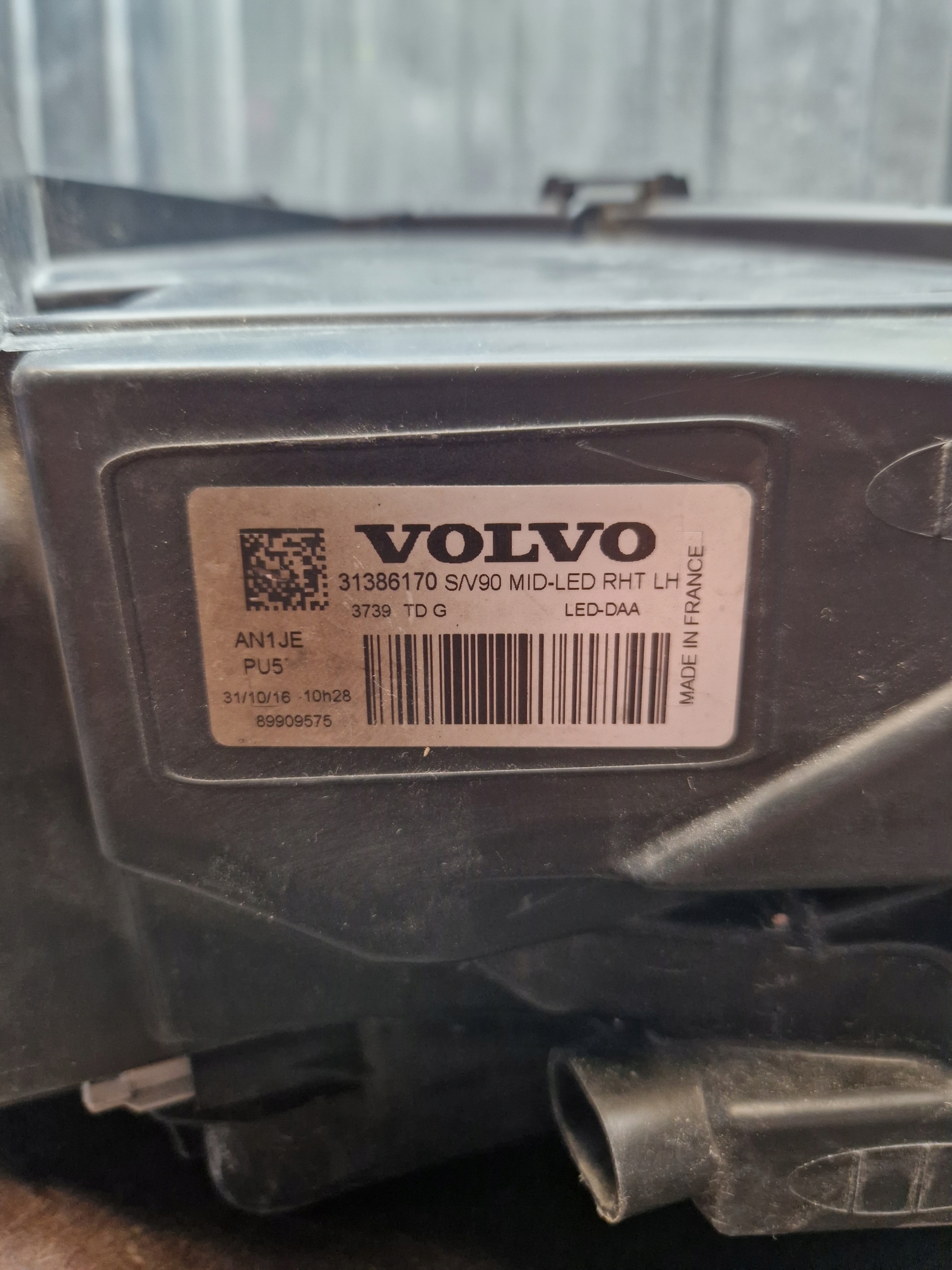 Frontscheinwerfer Volvo S90/V90 S90 31386170 LED Links Scheinwerfer Headlight - Thumbnail 8