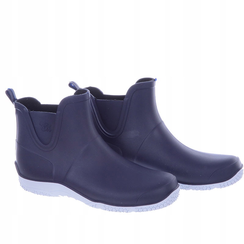 Kalosze niskie Gumowce krótkie Damskie granat 36 Marka inna