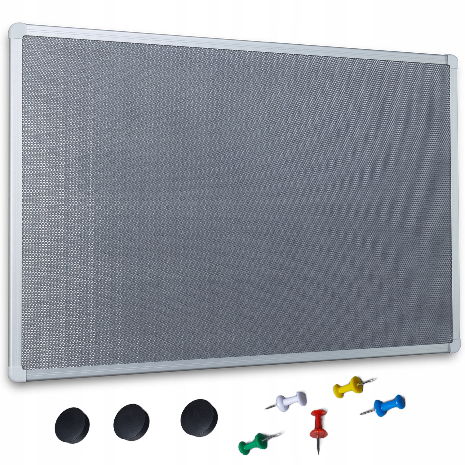 

Tablica magnetyczna na pinezki i magnesy 90x60