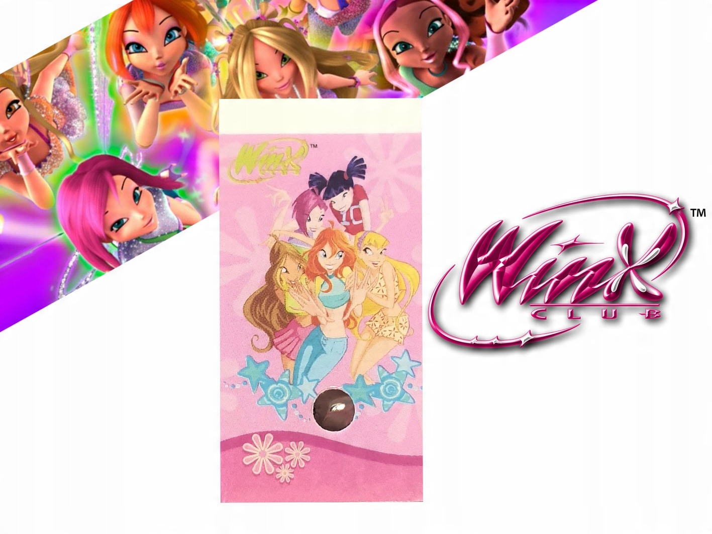 

Winx Gumka Do Mazania Ścierna z dzwoneczkiem