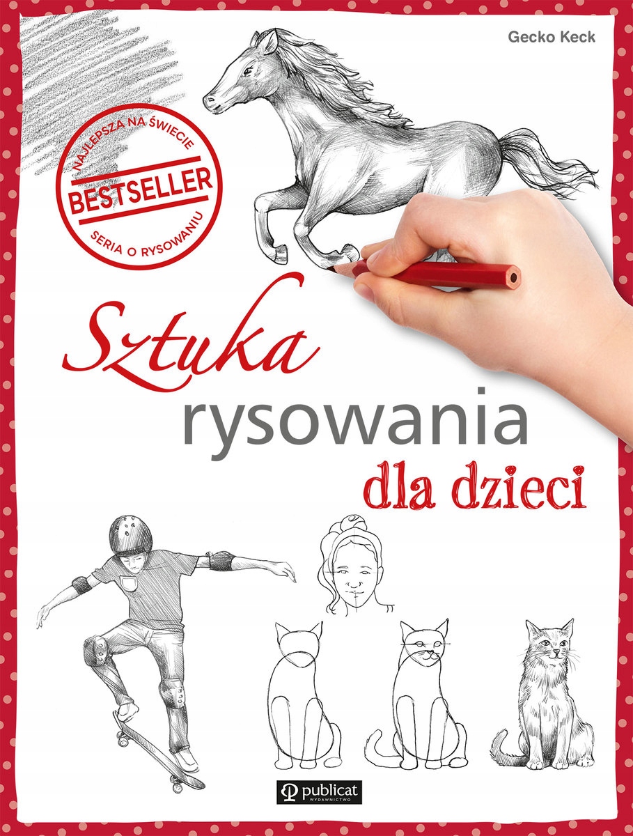 Sztuka rysowania dla dzieci - Gecko Keck