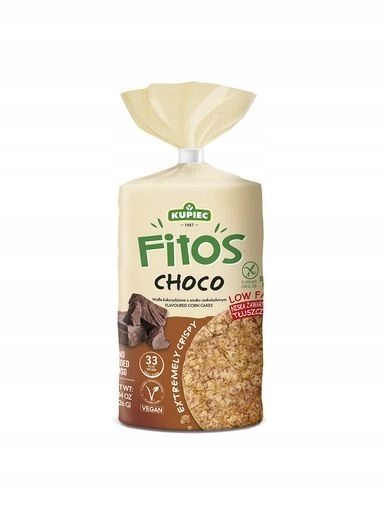 Levně 9 x Kukuřičné oplatky Choco 126 g