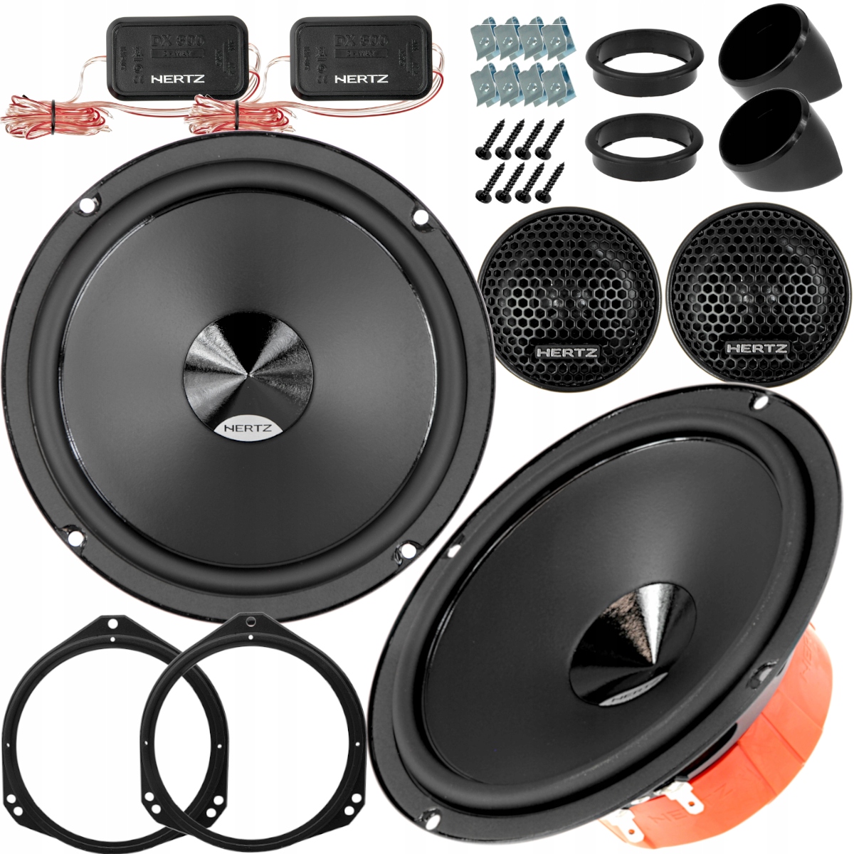 GŁOŚNIKI SAMOCHODOWE HERTZ 165mm DO OPEL COMBO B C